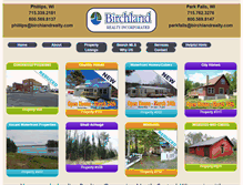 Tablet Screenshot of birchlandrealty.com